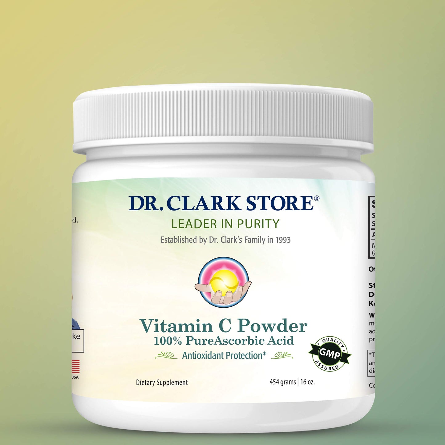 Dr Clark Store Vitamin C Powder 16 oz