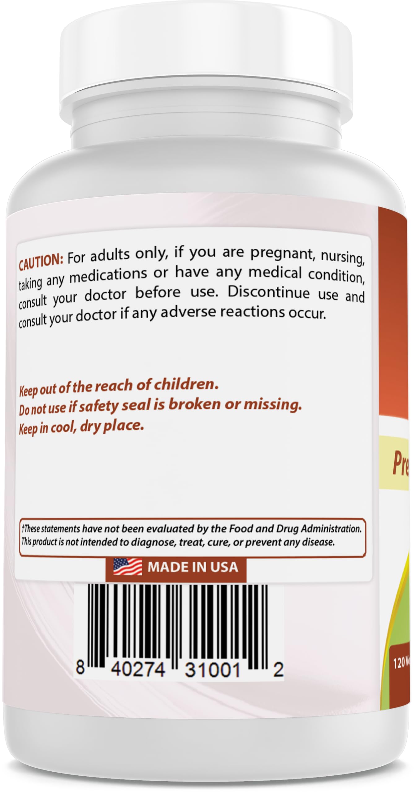 Best Naturals Saffron Extract 88.5 mg - 0.3% Safranal Capsules, 120 Count