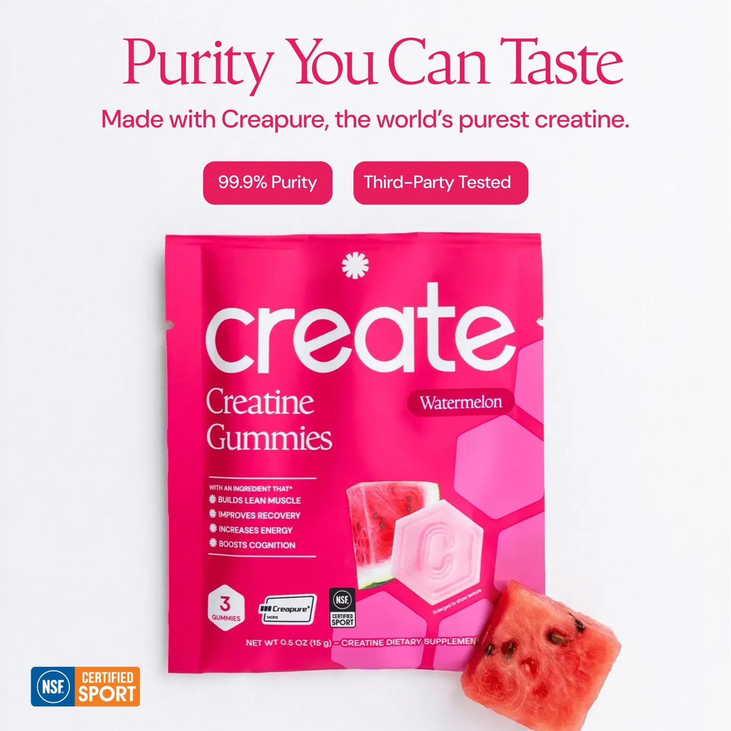 Create Creatine Gummies 90 Gummies