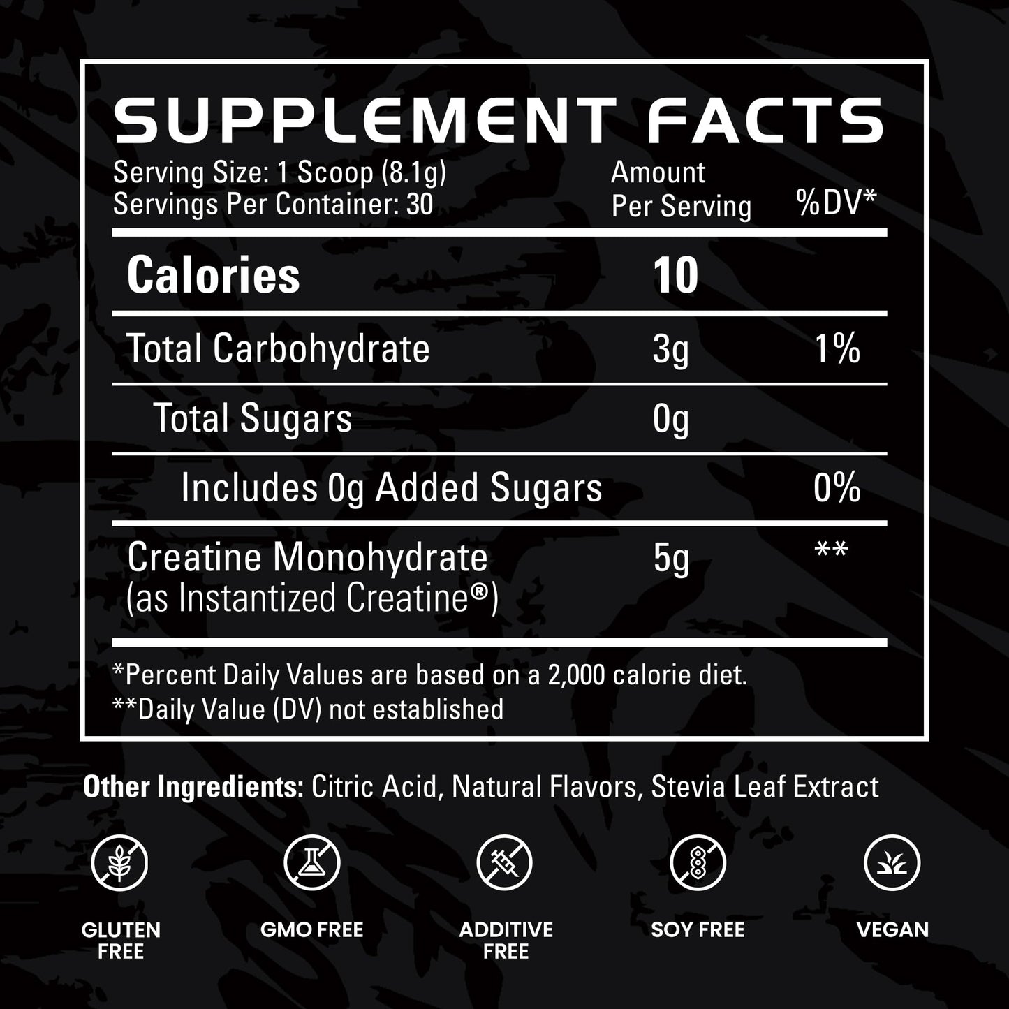 Gains in Bulk Instantized Creatine Monohydrate Sour Raspberry Powder, 30 Servings