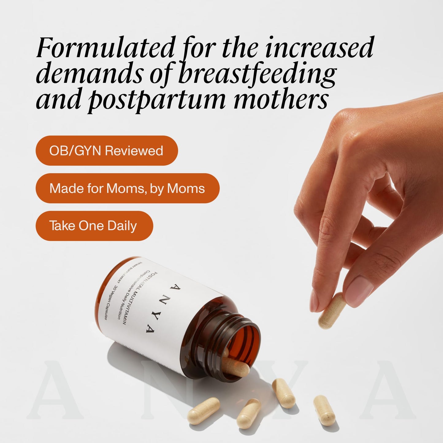 ANYA Postpartum Multivitamin Capsule, 30 Capsules