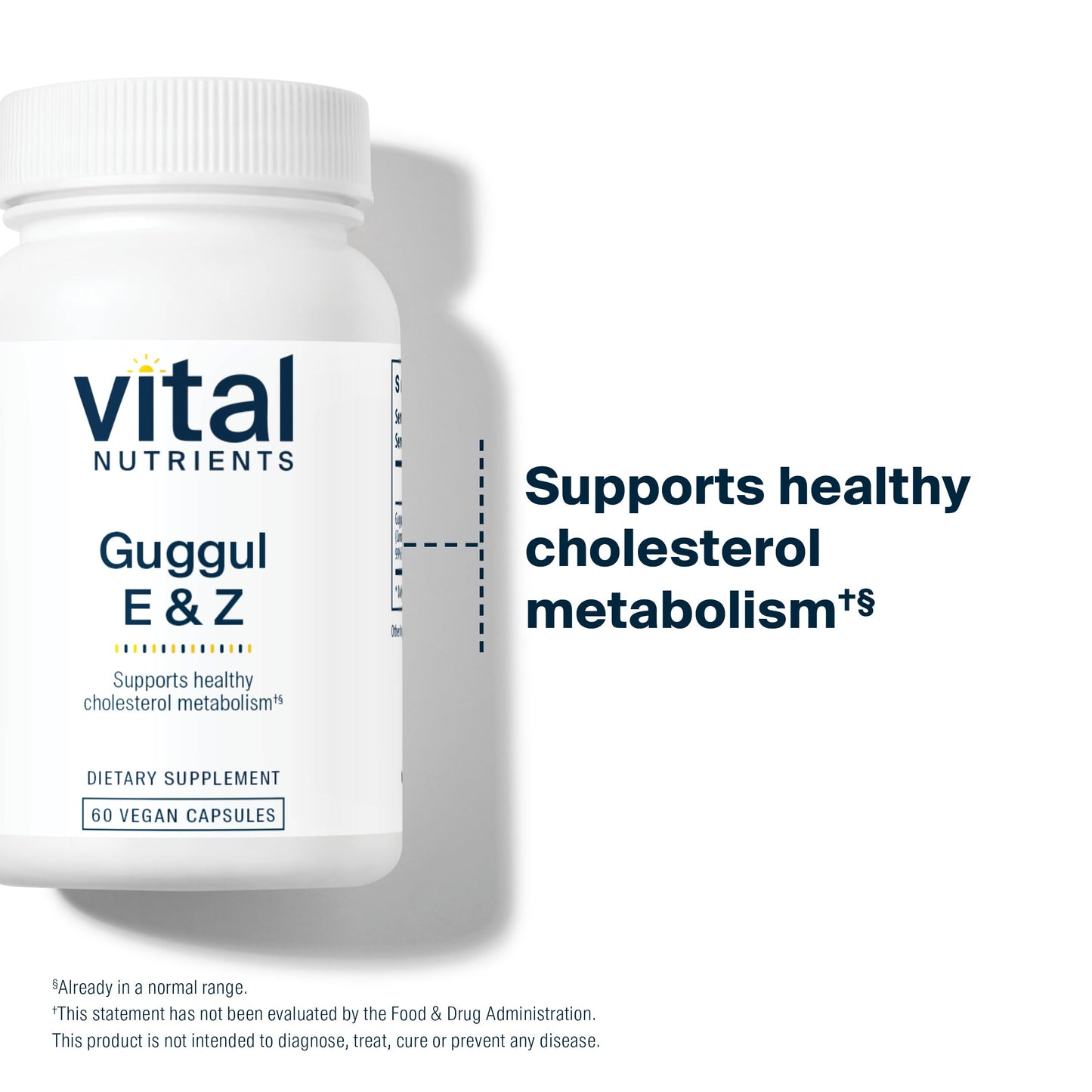 Vital Nutrients Guggul E & Z 60 Capsules