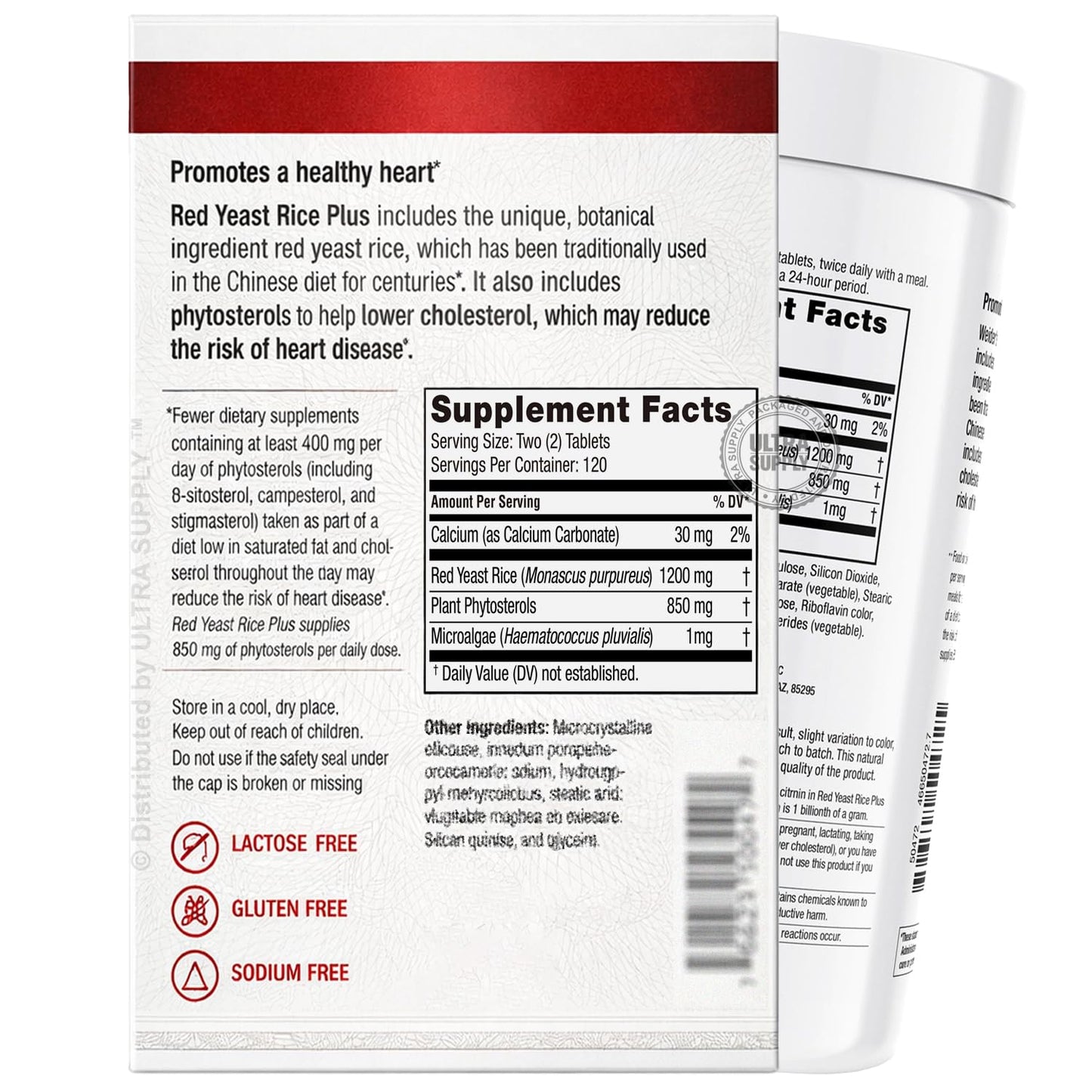 Generic Red Yeast Rice Plus 240 Tablets