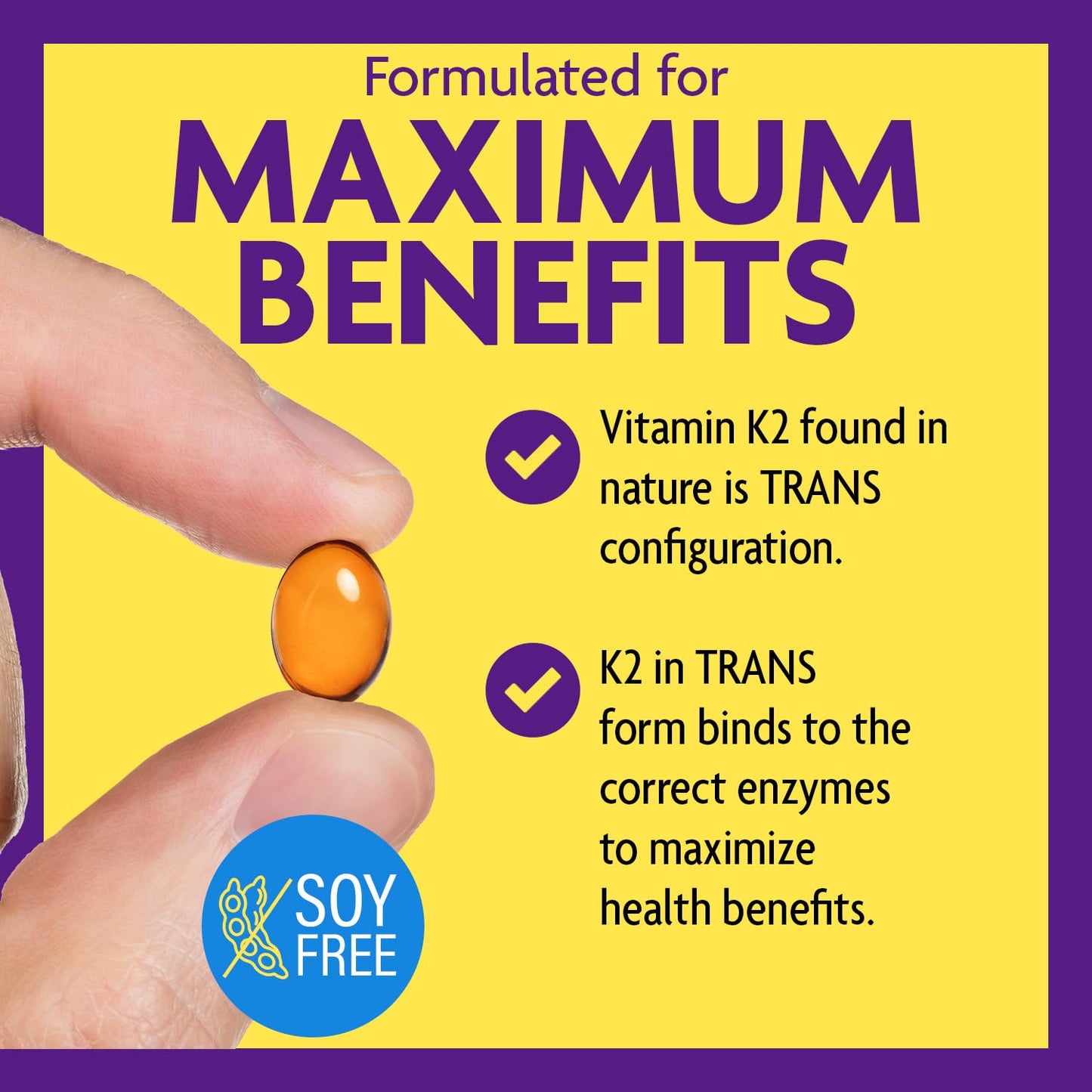 InnovixLabs Choline & Vitamin K2 Bundle - Choline Bitartrate 550mg Capsules (100) & Full Spectrum Vitamin K2 Softgels (90) - 190 Count