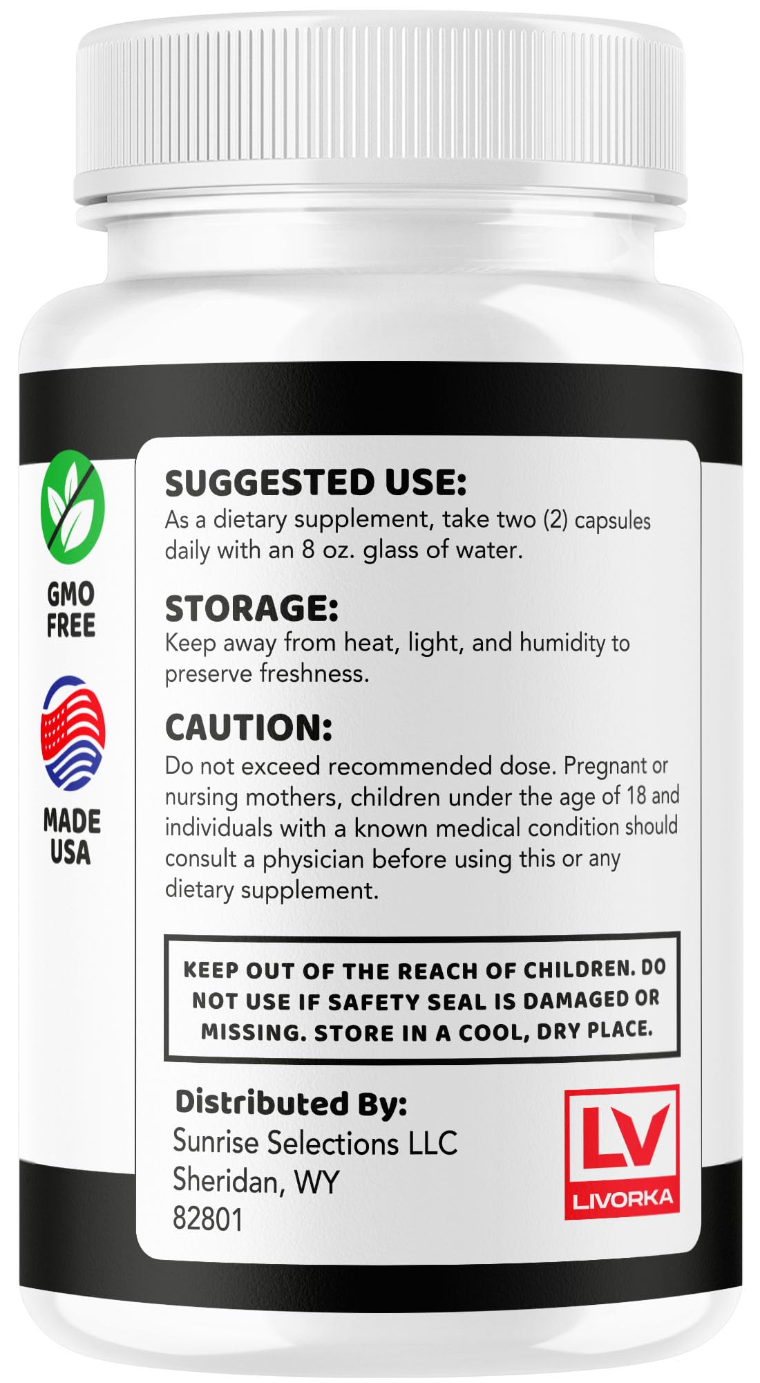 LIVORKA SugarStream Capsules 180