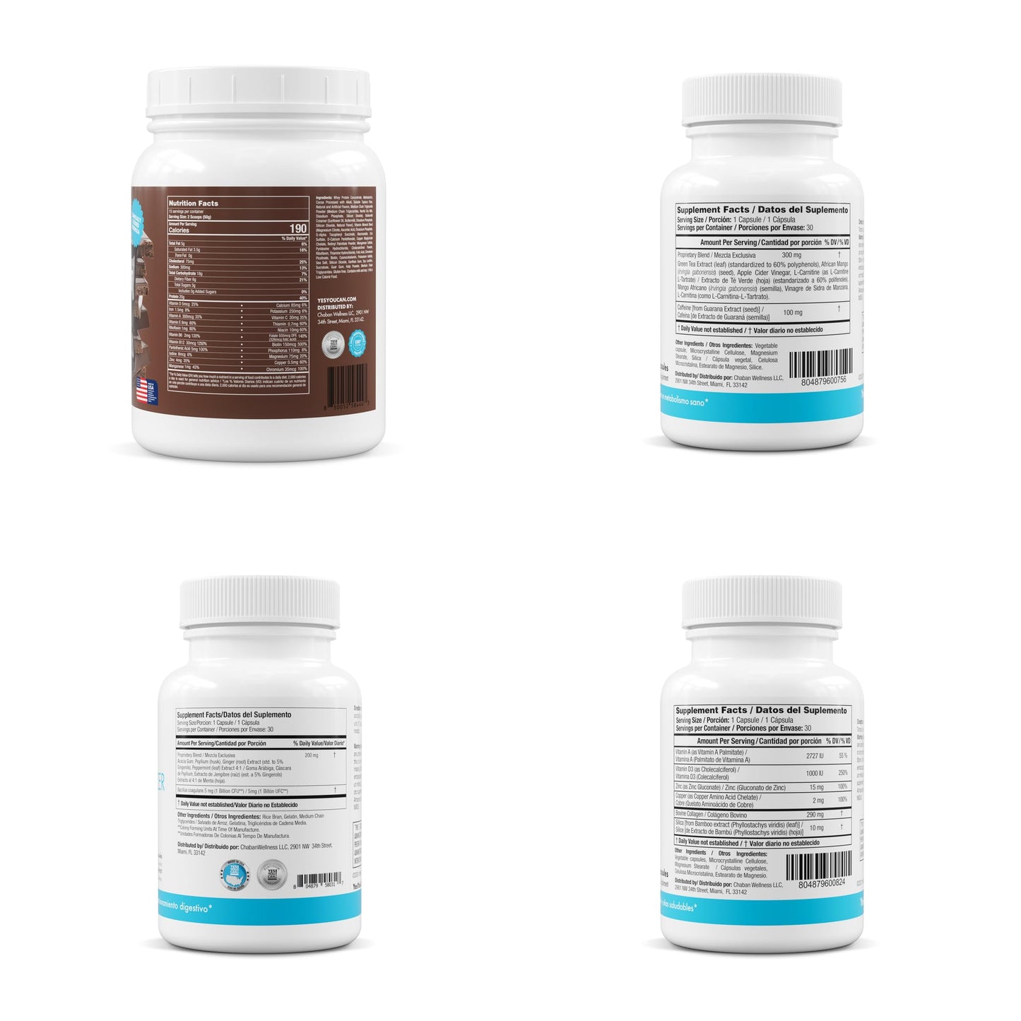 Yes You Can! Transformation Kit, Complete Meal Replacement and Supplement Kit Powder 0.71 oz
