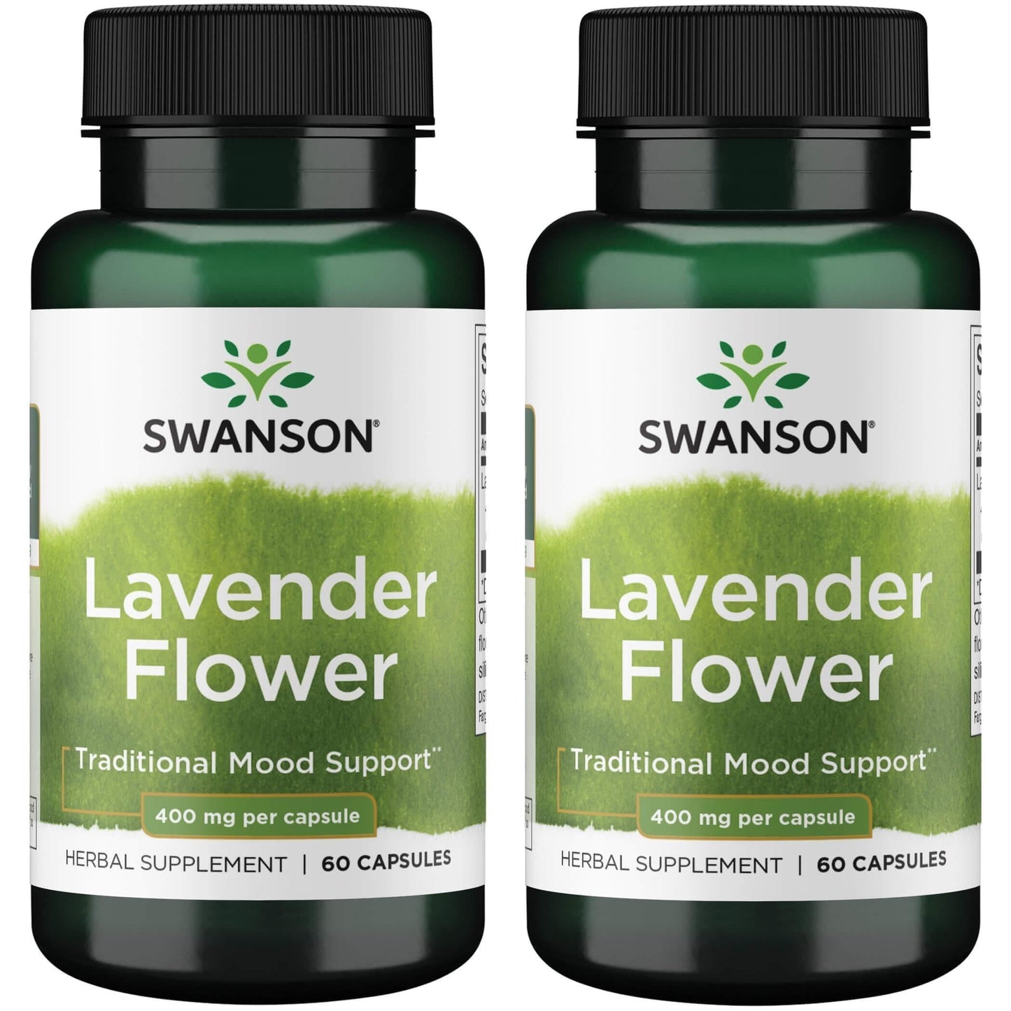 Swanson Lavender Flower Capsules 60