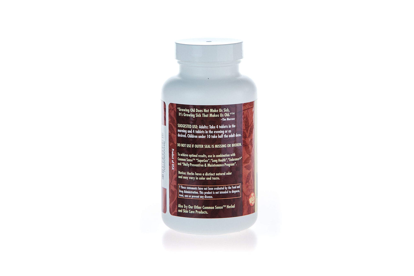 Common Sense Herbal Products Cardio Help 120 Tablets