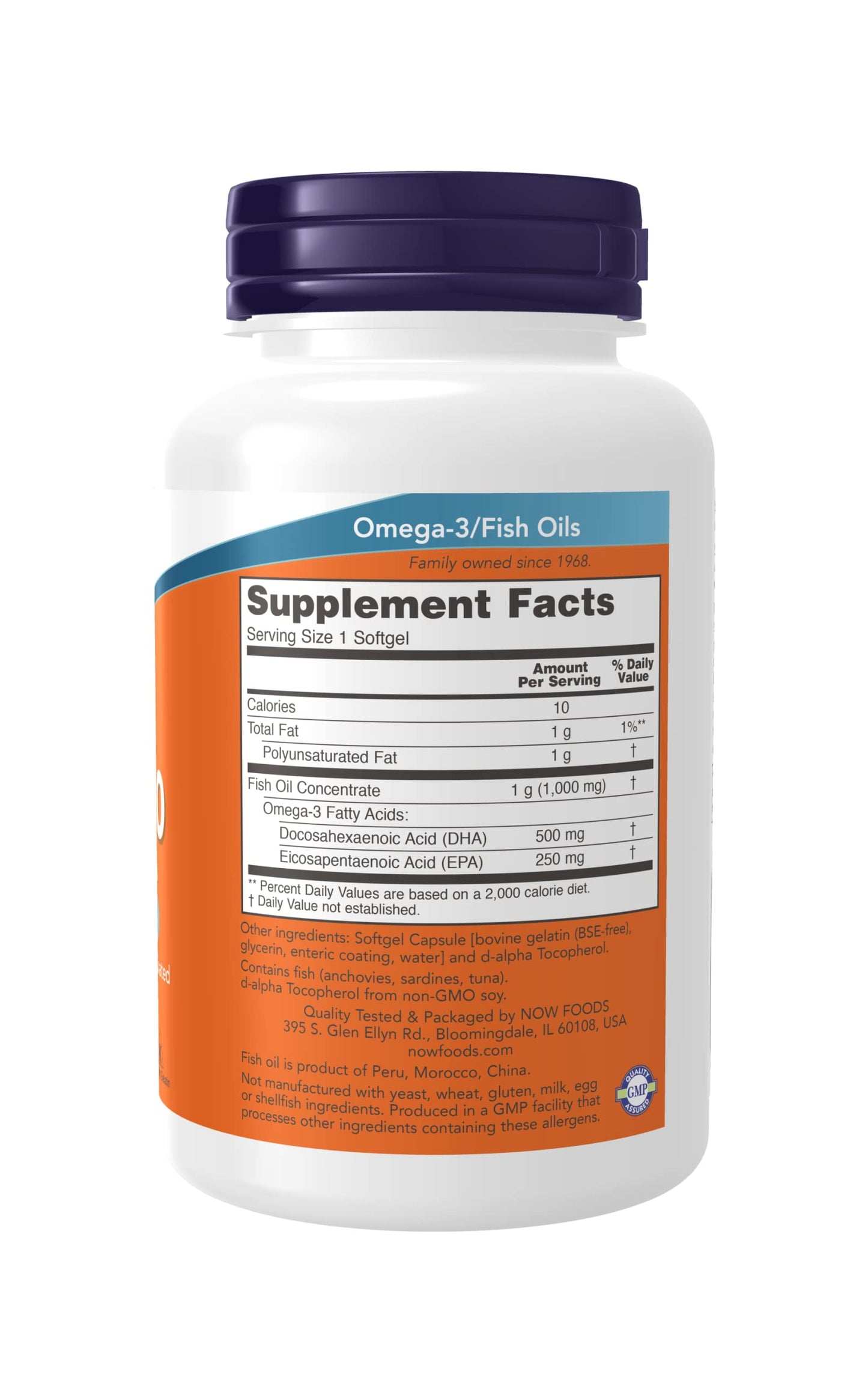 NOW Foods DHA-500 Capsule, 90 Capsules Pack of 2