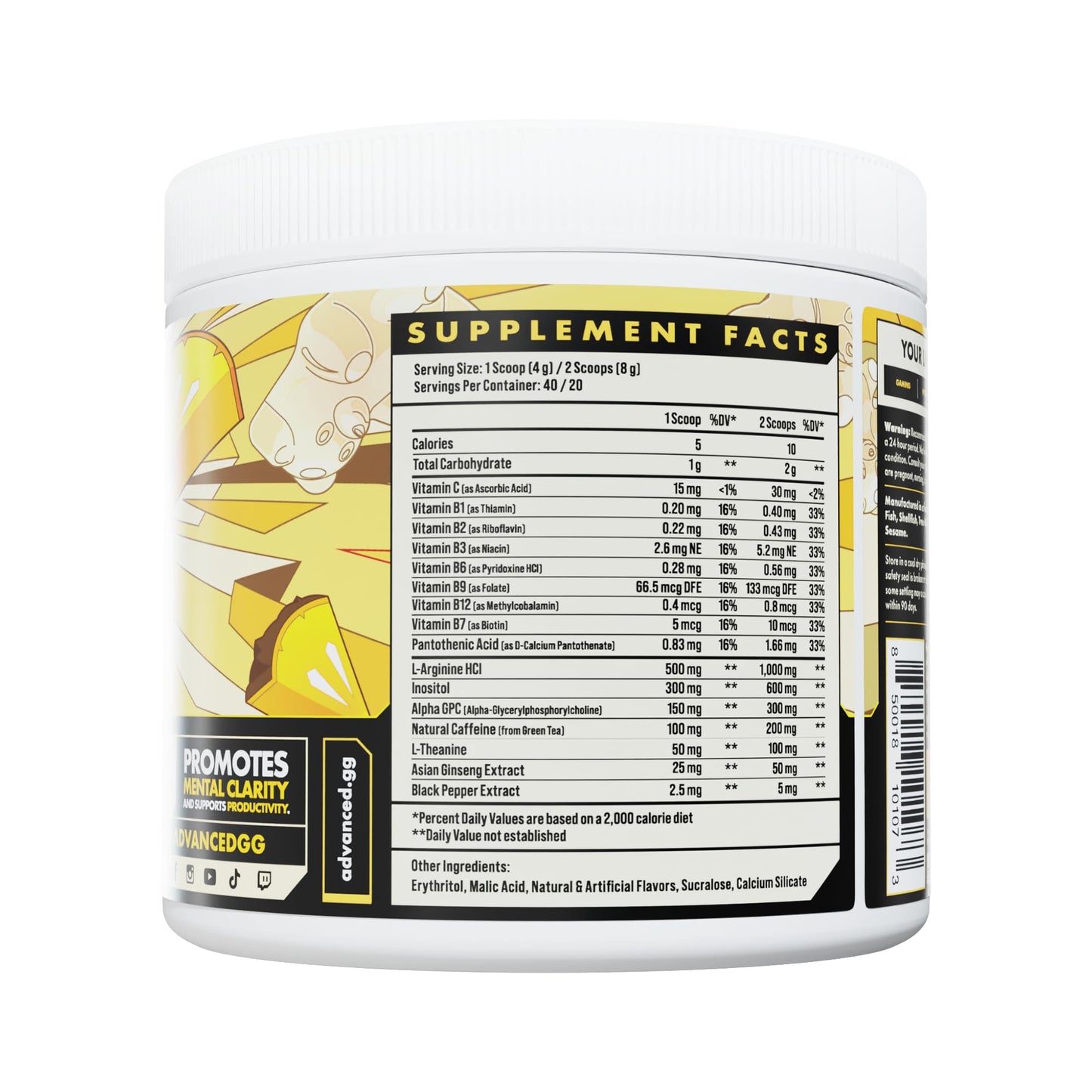 Advanced Focus Powder 5.64 Ounce