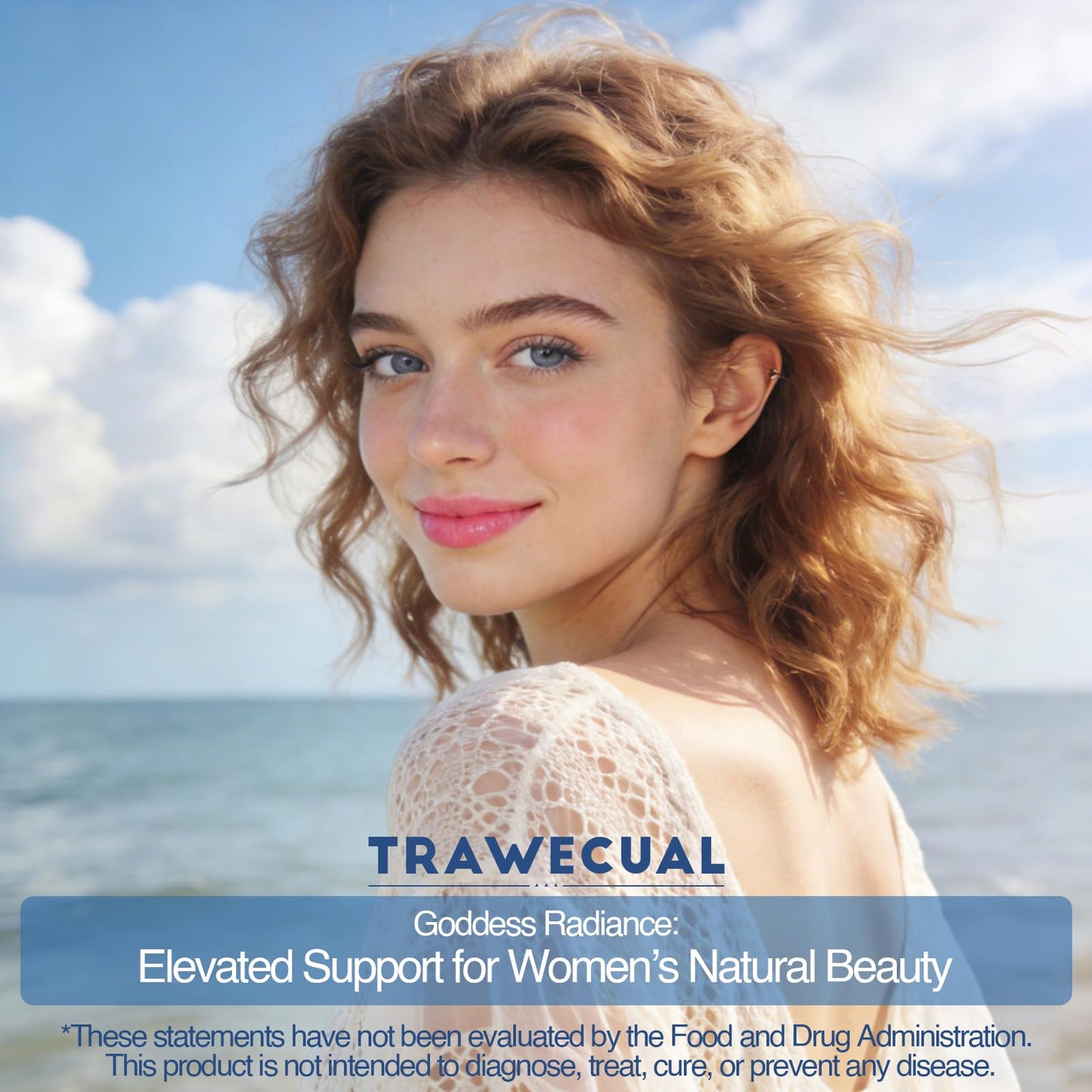 Trawecual GHK-Cu Peptide with Liposomal Delivery for Hair & Skin Support 2mg GHK-Cu Capsules, 240 Count