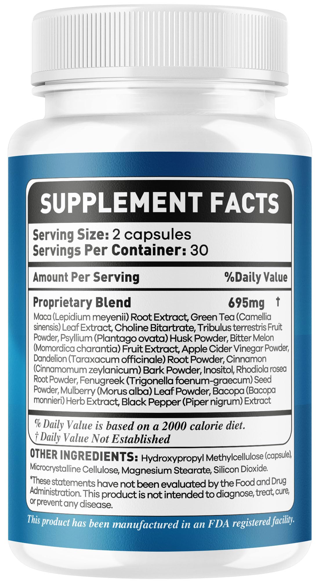 OVICIA Nerve Ease Capsules, 180 Count