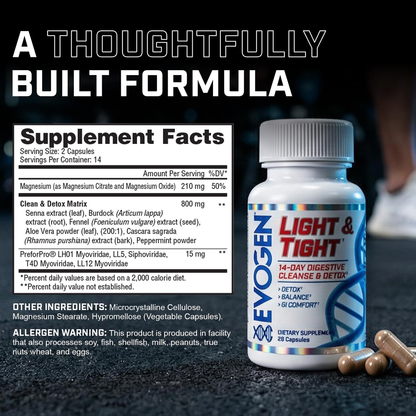 Evogen Light & Tight Capsule, 28 Count