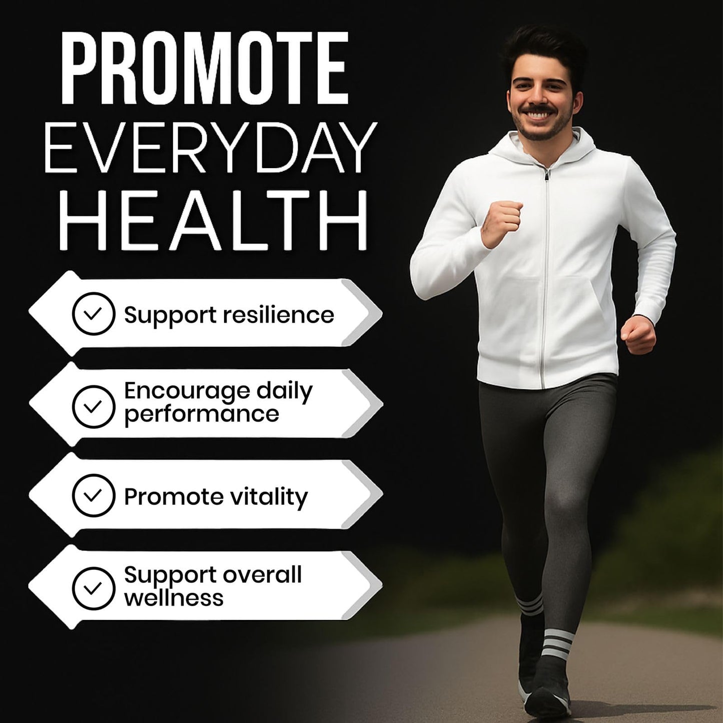 POWERHOUSE FACTORY Men’s Vitality & Energy Support Capsules, 1 Count