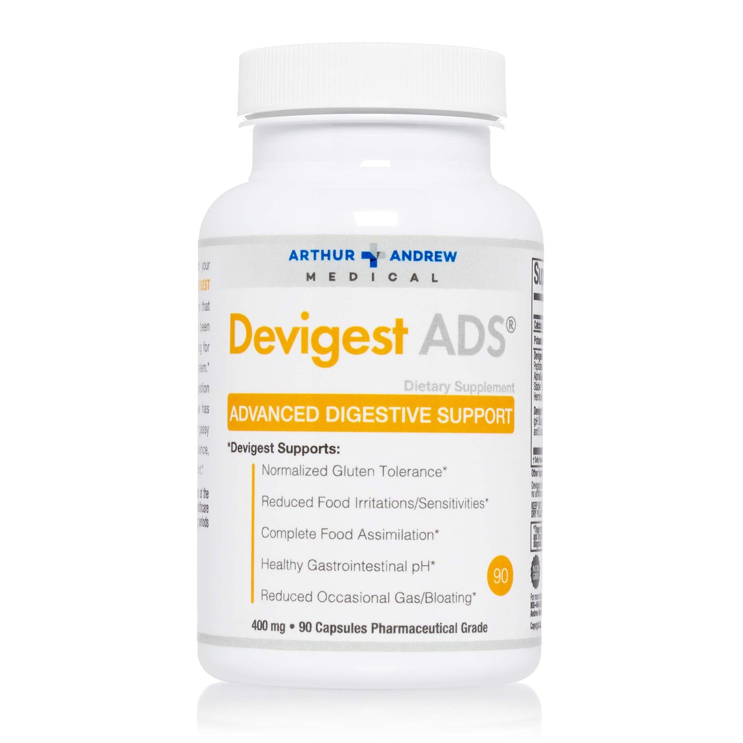 Arthur Andrew Medical Devigest Capsules, 90 Count