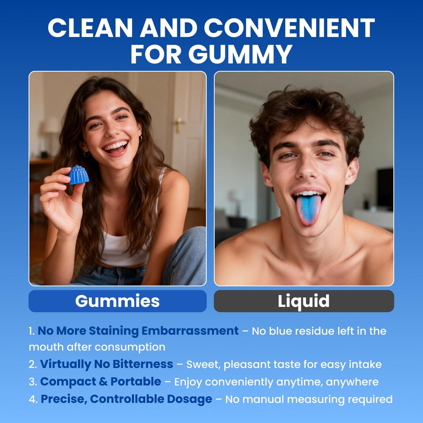 Aube'Azur Methylene Blue Gummies 60 Count