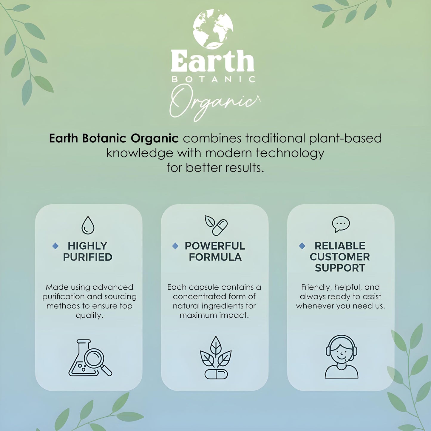 Earth BOTANIC Organic Aguaje Fruit Extract Capsules 120 Count
