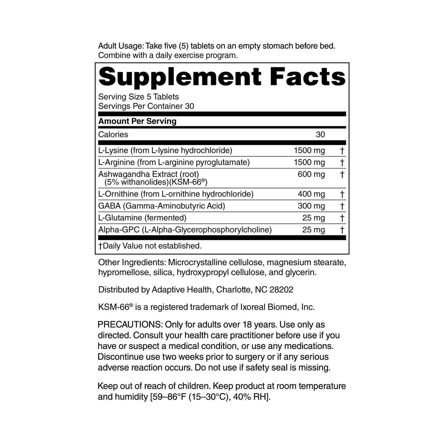Nugenix GH-Boost - Advanced HGH Boosting Supplement for Men – Support Energy, Endurance, Sleep, with KSM-66, GABA, Arginine, Glutamine, Ashwagandha, 150 Tablets