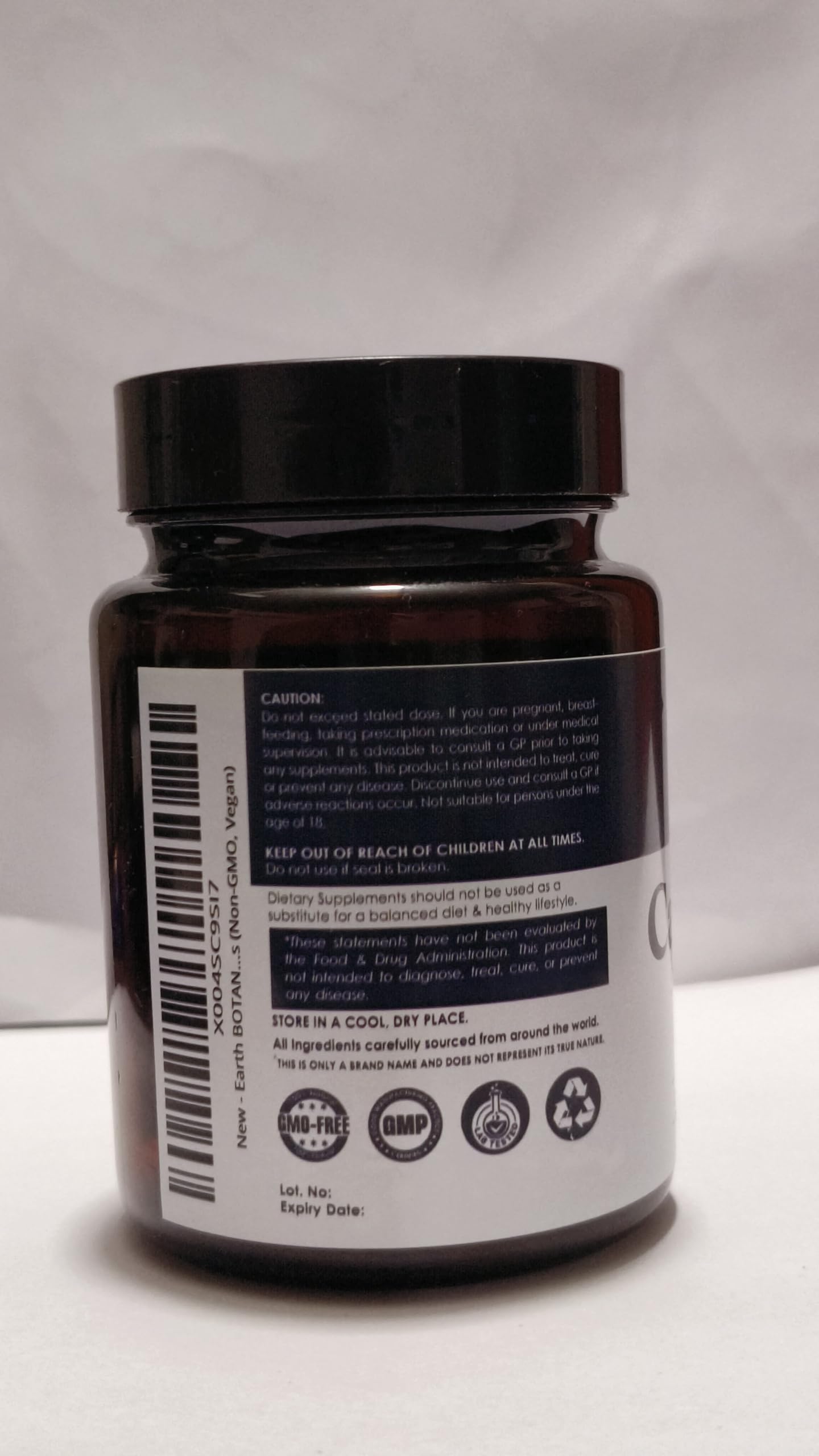Earth BOTANIC Organic Cardamom Capsules 1000 mg, 1 Capsule
