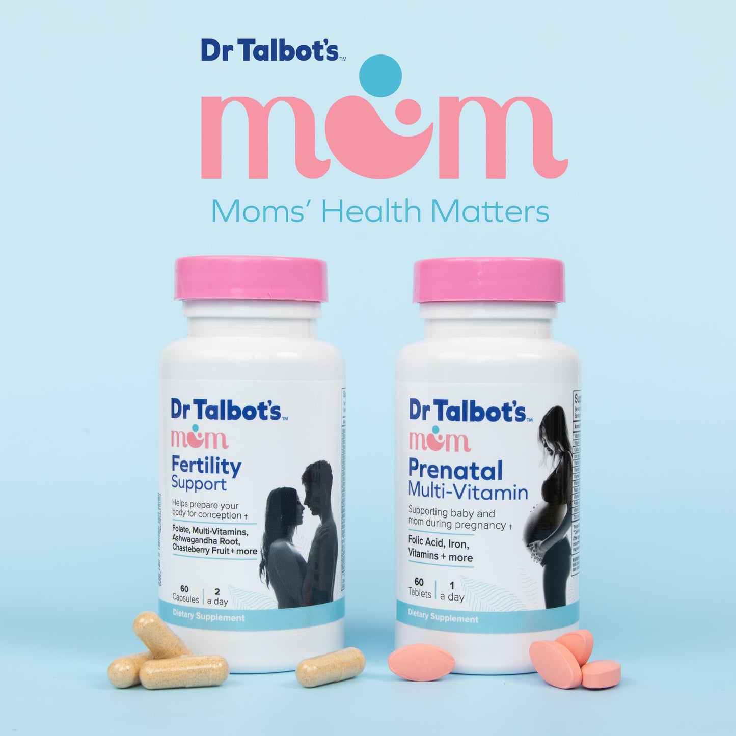 Dr. Talbot's Mom Prenatal Multi-Vitamin Tablets, 60 Count