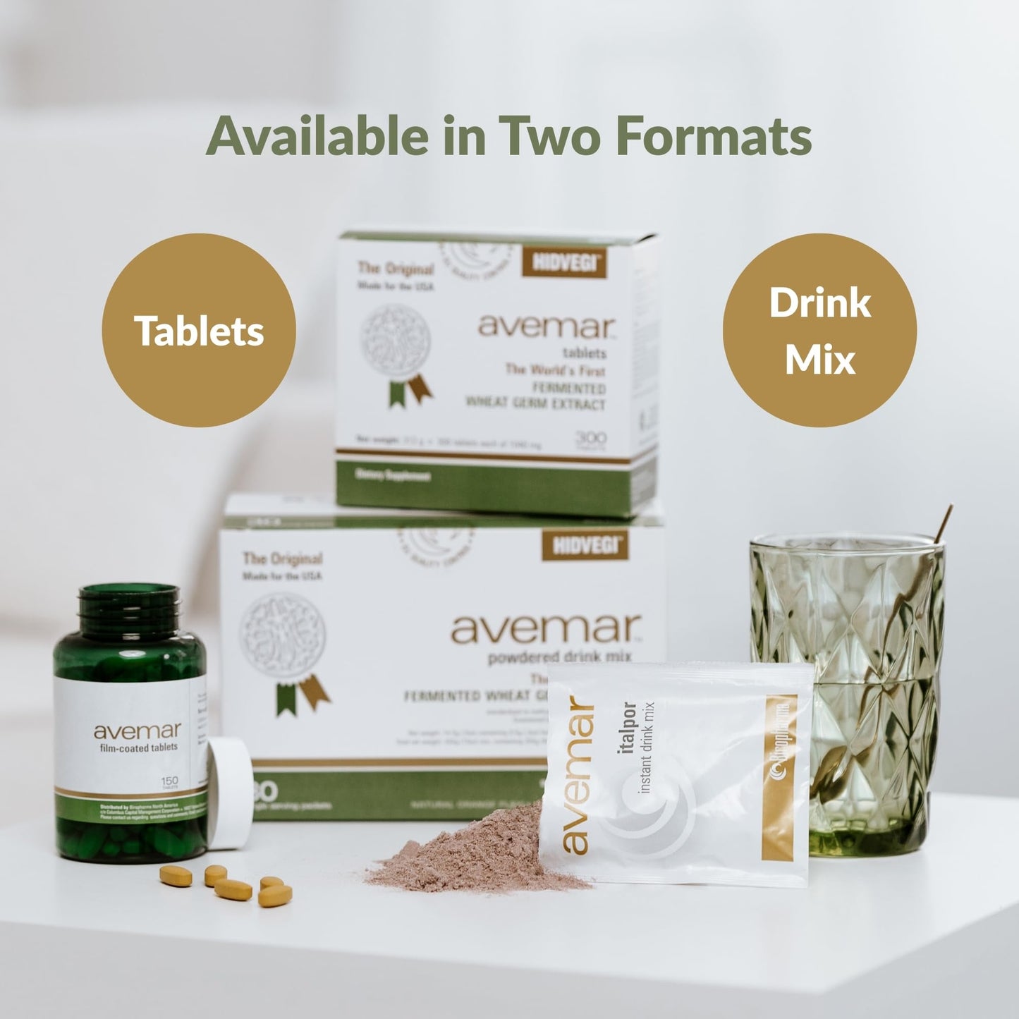 Avemar Fermented Wheat Germ Extract 300 Tablets