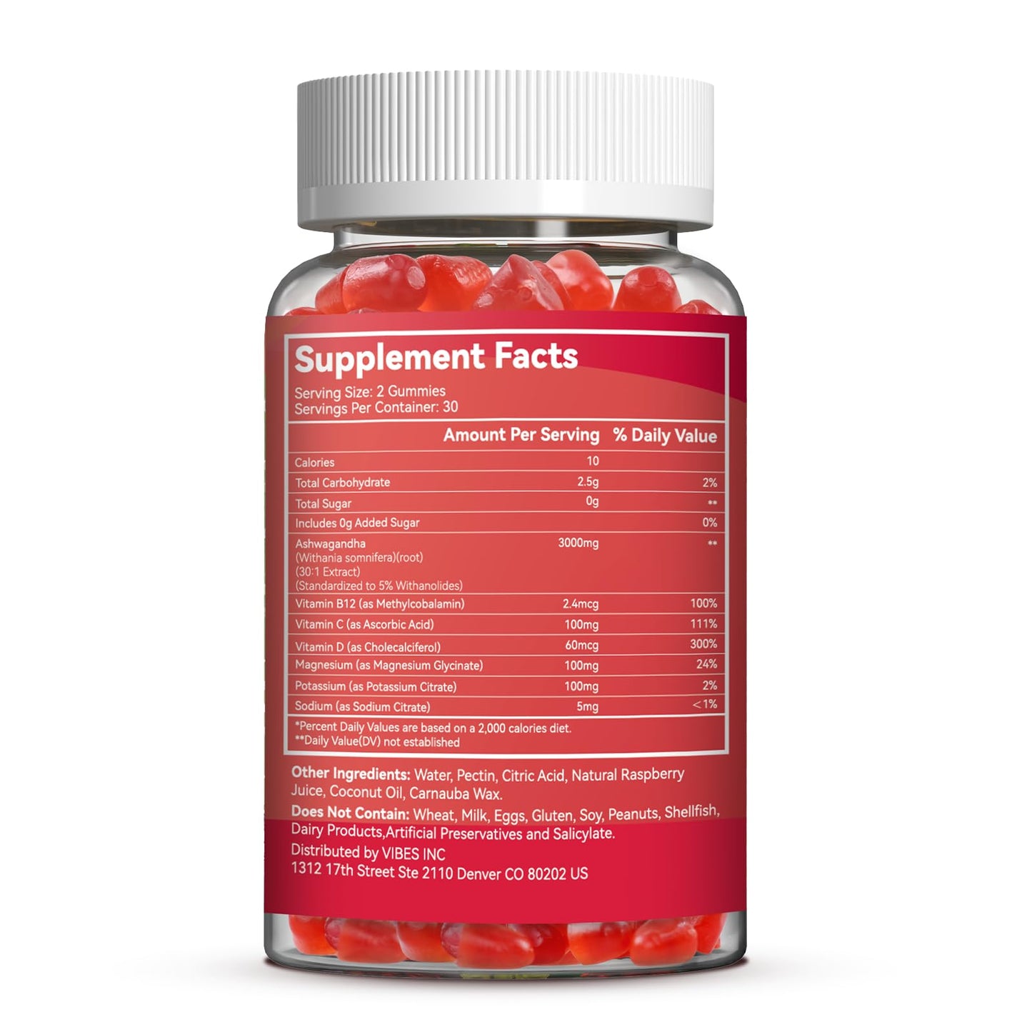 Agumoon Ashwagandha Gummies 120 Count