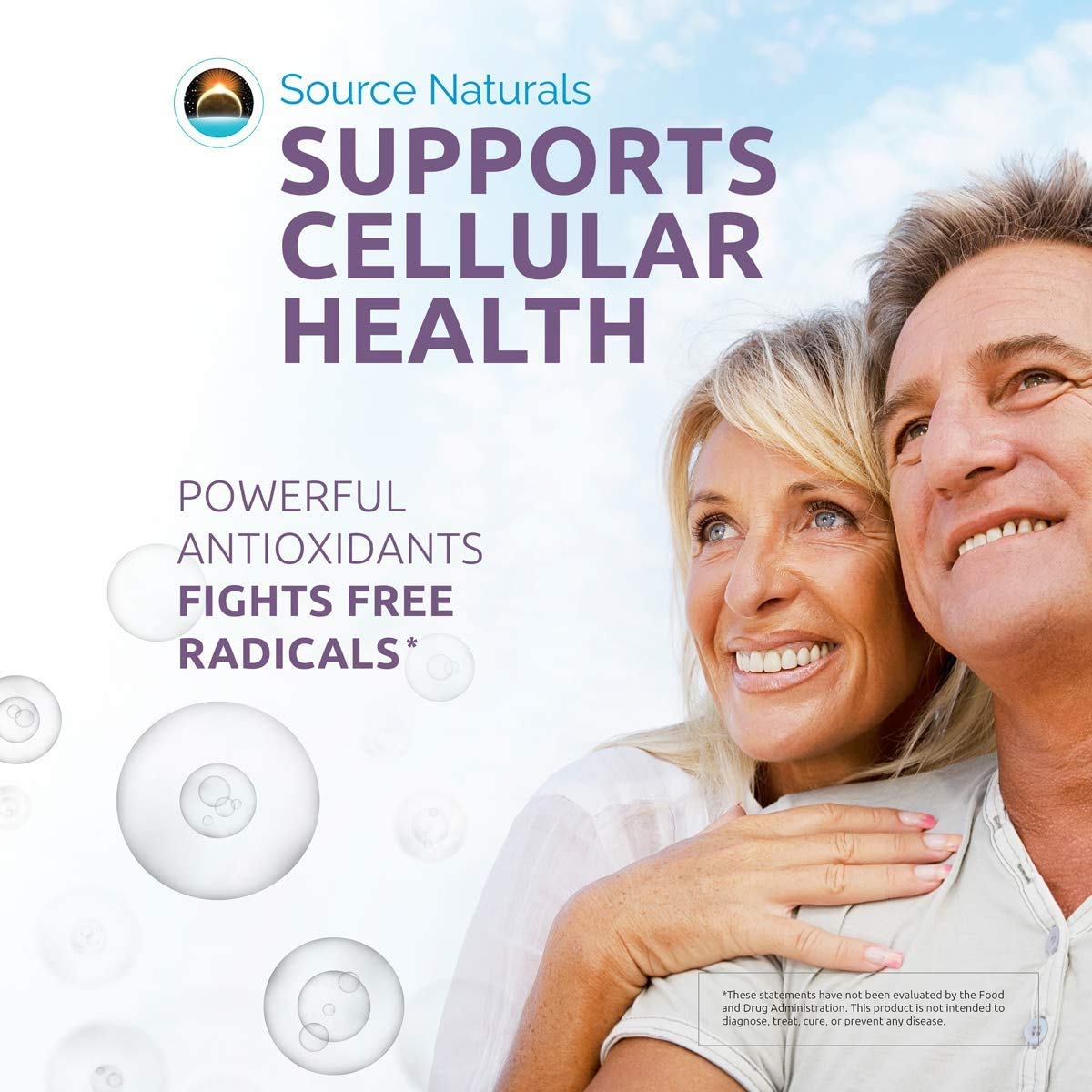 Source Naturals Resveratrol 200 mg for Heart and Healthy Aging Tablet, 60 Tablets