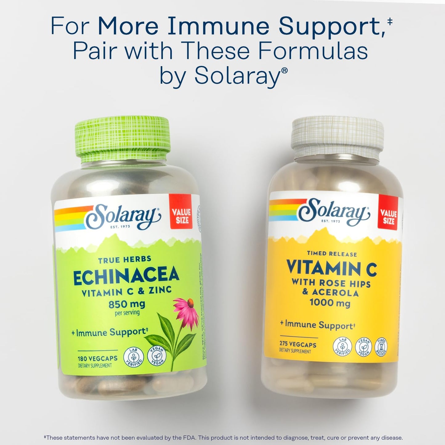 Solaray L-Lysine Free-Form 1000 mg Tablets 180 Count