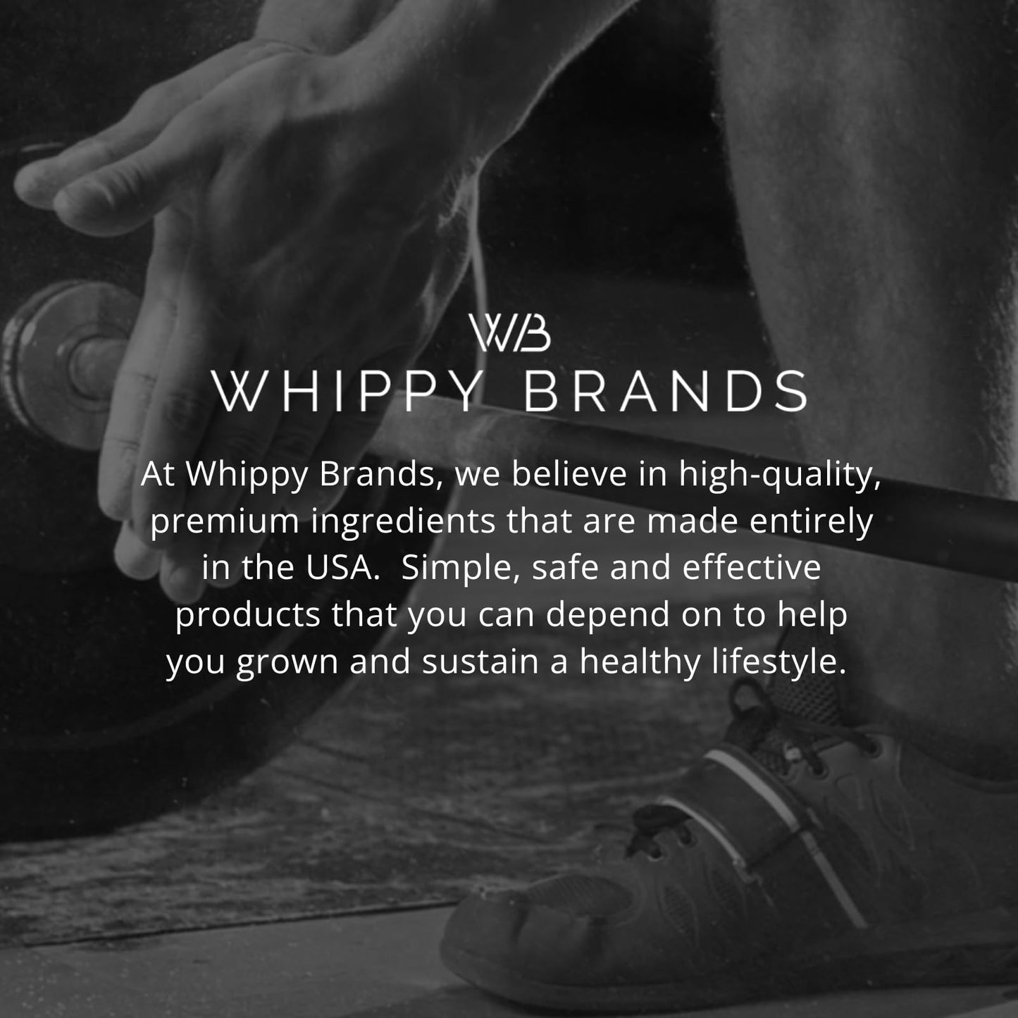 Whippy Brands Creatine Powder 5.3 oz, 30 Servings