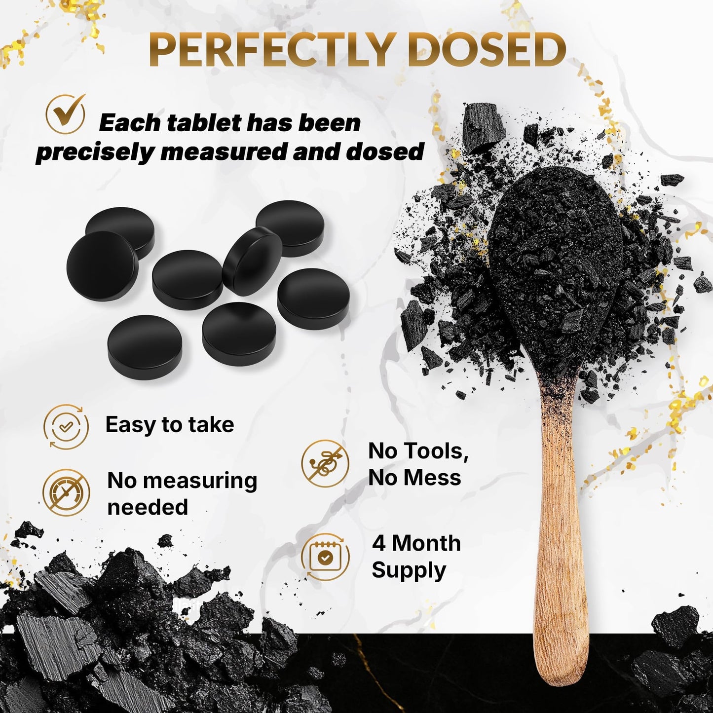 Altair Shilapure 100% Pure Shilajit Tablets, 120 Tablets