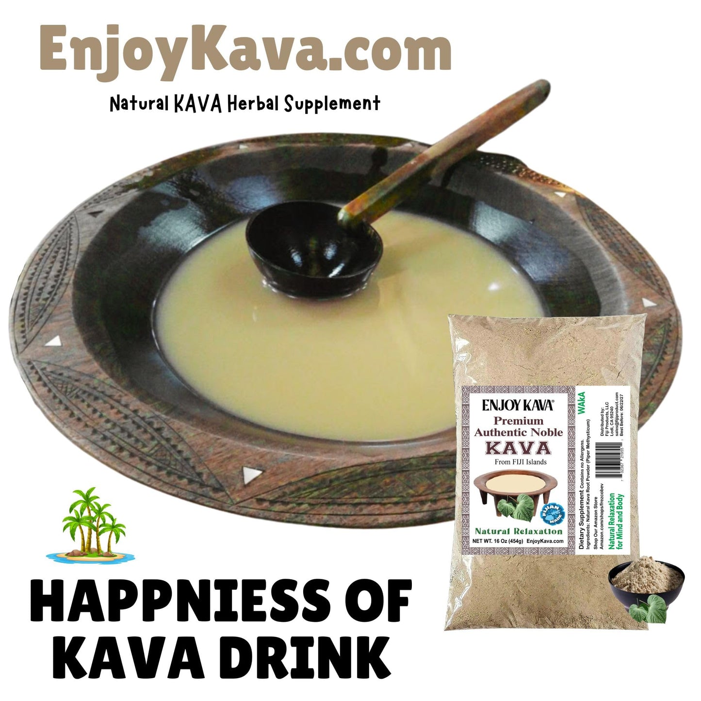 Fijian Kava Waka Kava Root Powder 8