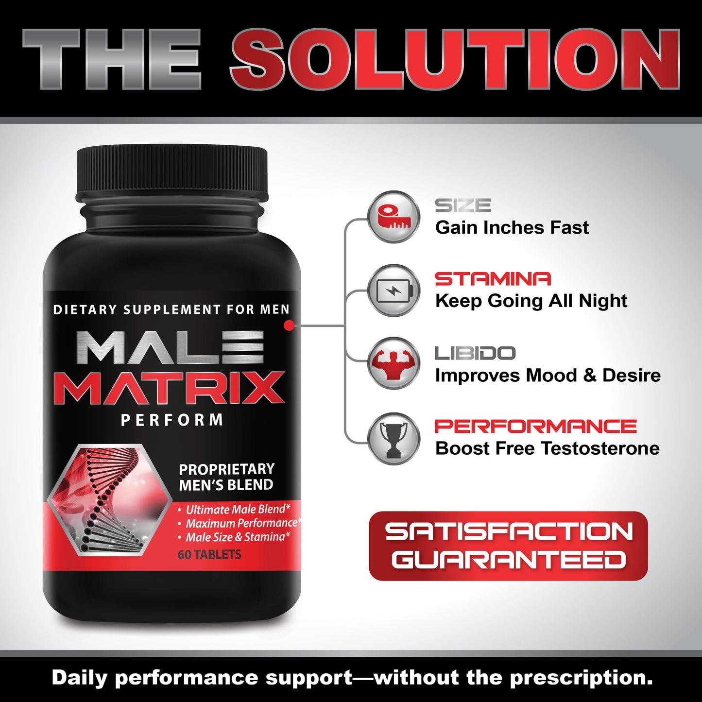 XL Science Male Matrix 60 Tablets