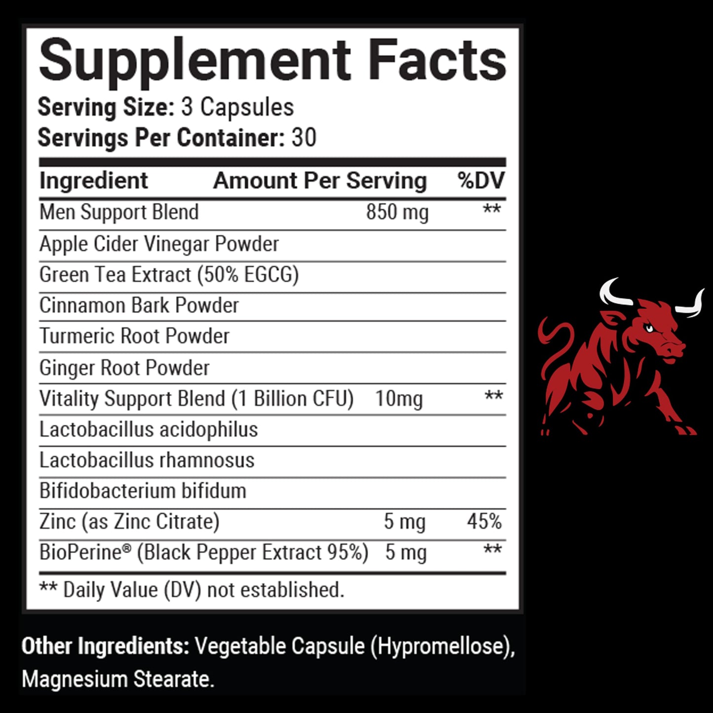 VINTERA LABS Semen Volume Booster - Load Maximizer, Testosterone Booster, Male Performance Premium Ingredients, 60 Capsules