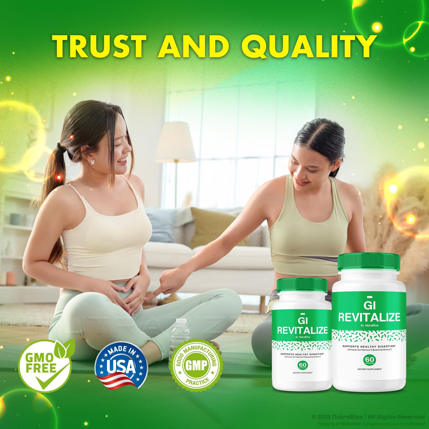 NutraRize GI Revitalize Pro Capsules 120 Capsules