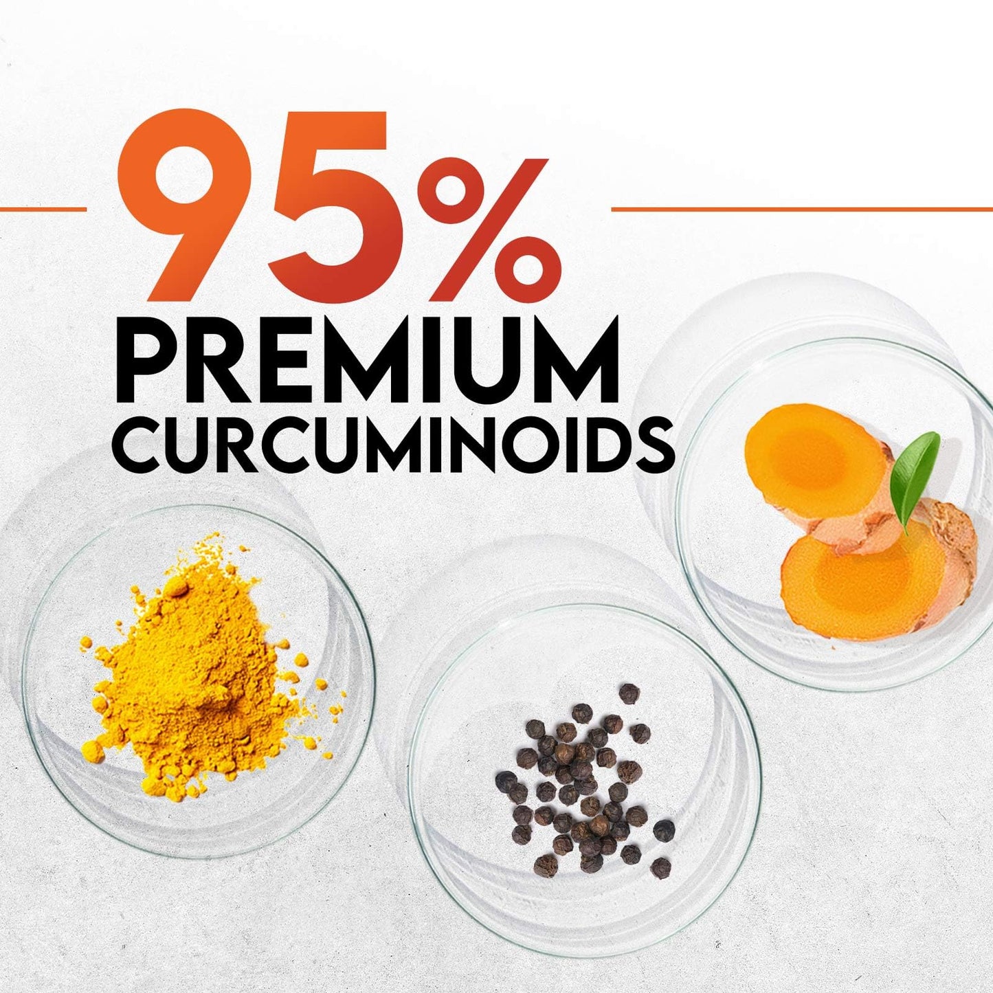 Nature's Nutrition Turmeric Curcumin Supplement 360 Capsules
