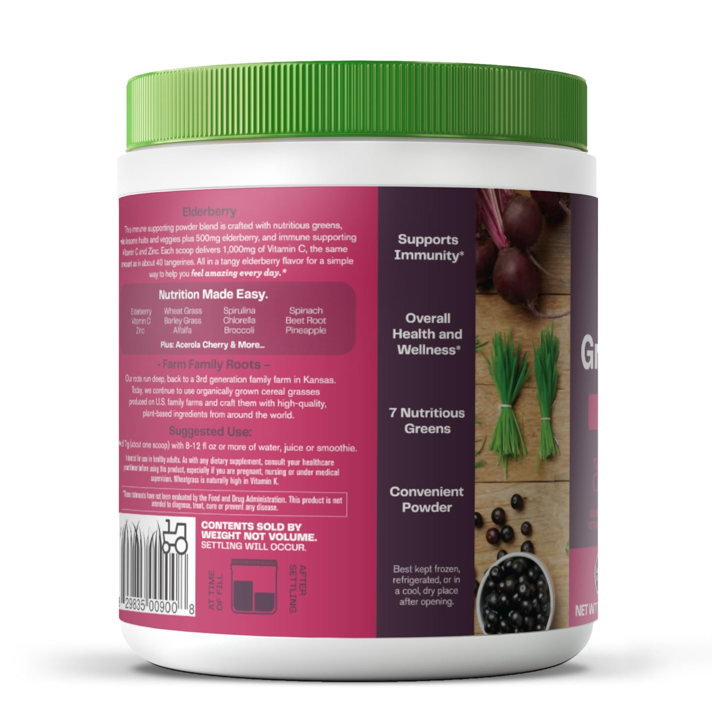 Amazing Grass Greens Blend Superfood Immunity Powder, 7.4 oz