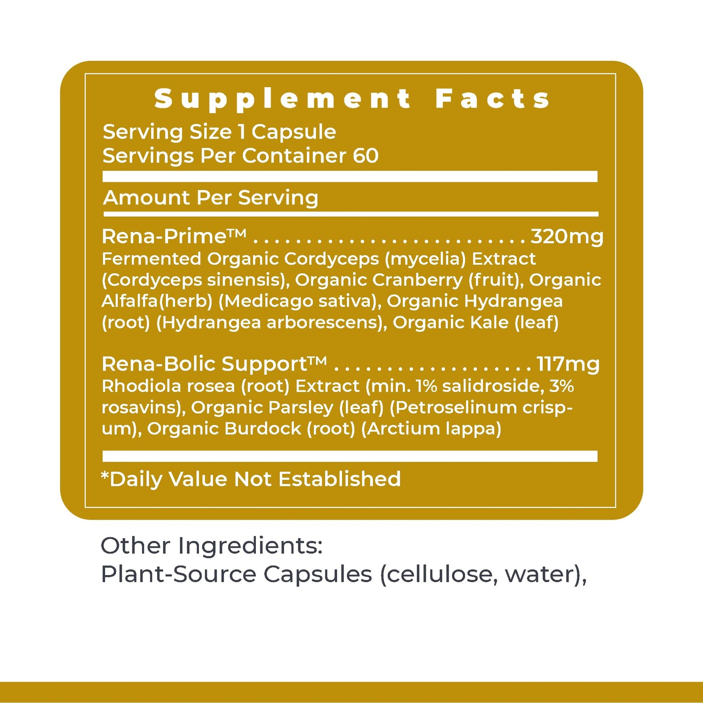 Premier Research Labs RenaVen Capsules, 60 Count
