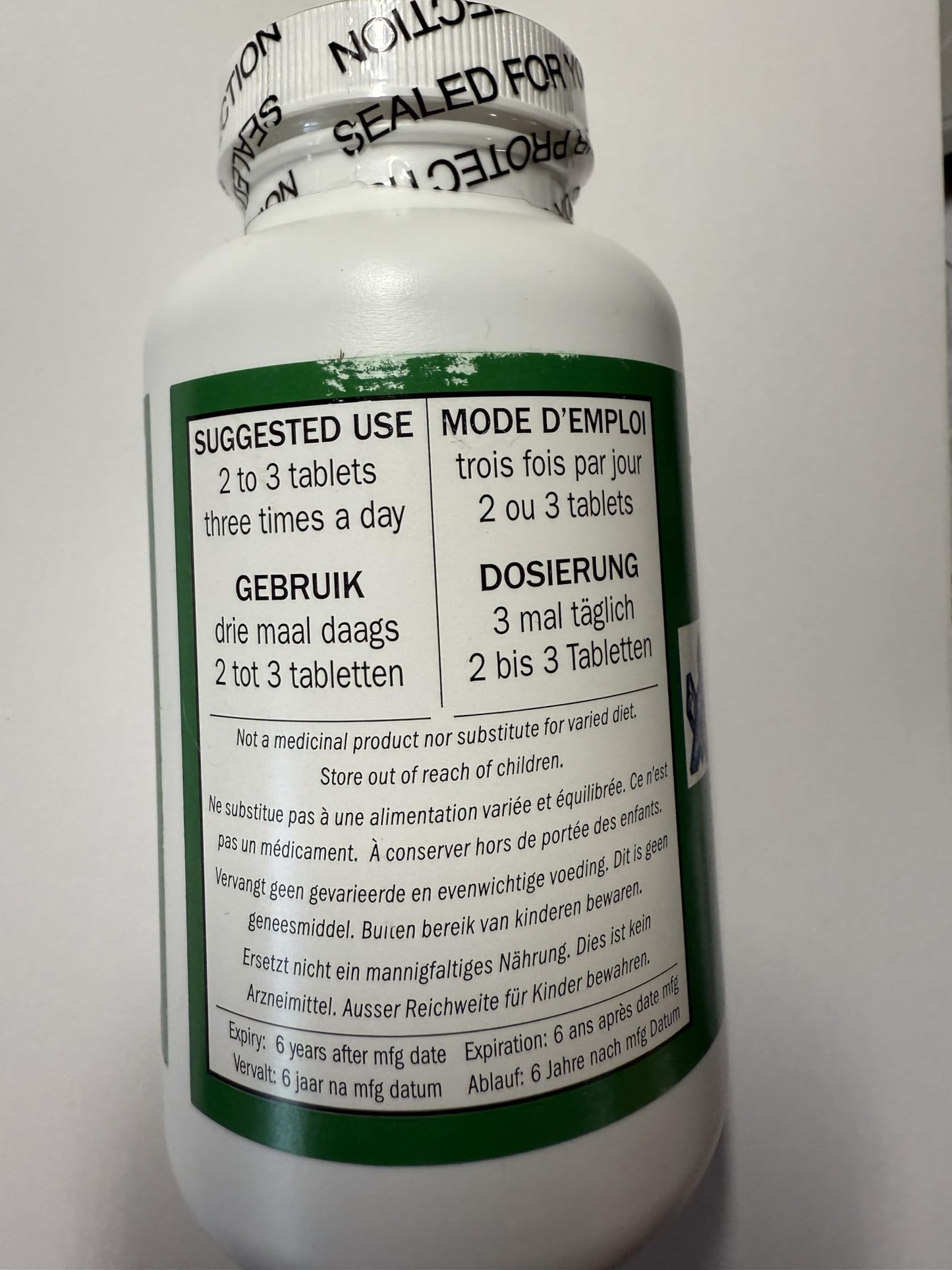 Seven Forests Astragalus 16 Fu Lei Pian Tablets, 250 Count
