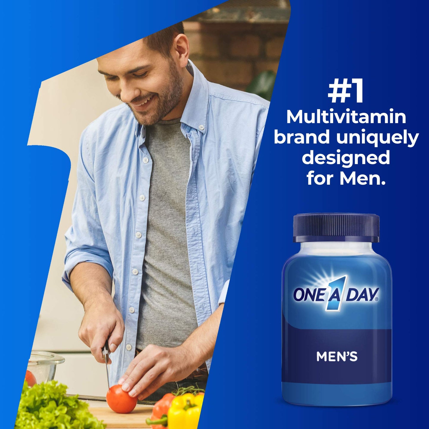 ONE A DAY Men's Pro Edge Complete Multivitamin 200 Tablets