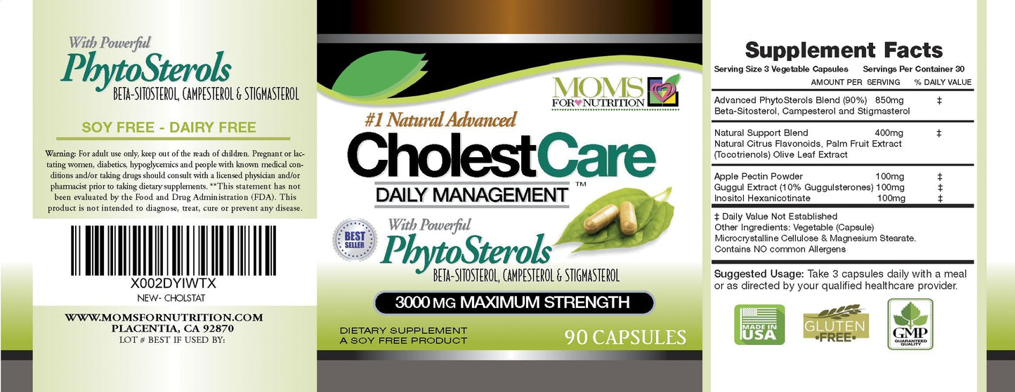 Moms For Nutrition Natural Omega 3-6-9 Blend with DPA, EPA, DHA, ALA and GLA - Organic Flax Seed and Wild Caught Fish Oil - Over 2,800 mg Strength - Gluten Free - Made in the USA - 120 Softgels