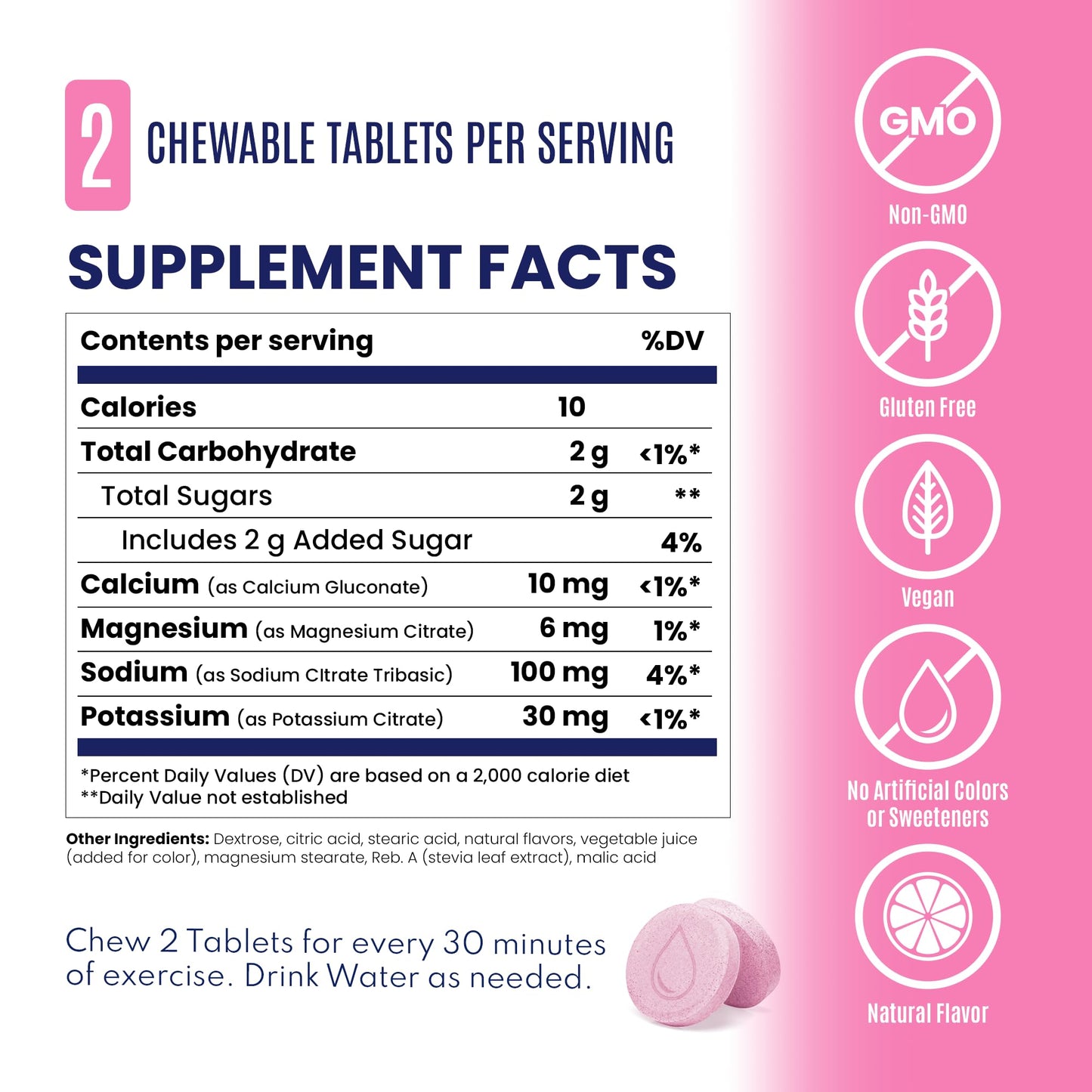 SaltStick Electrolyte FastChews Chewable 90 Count