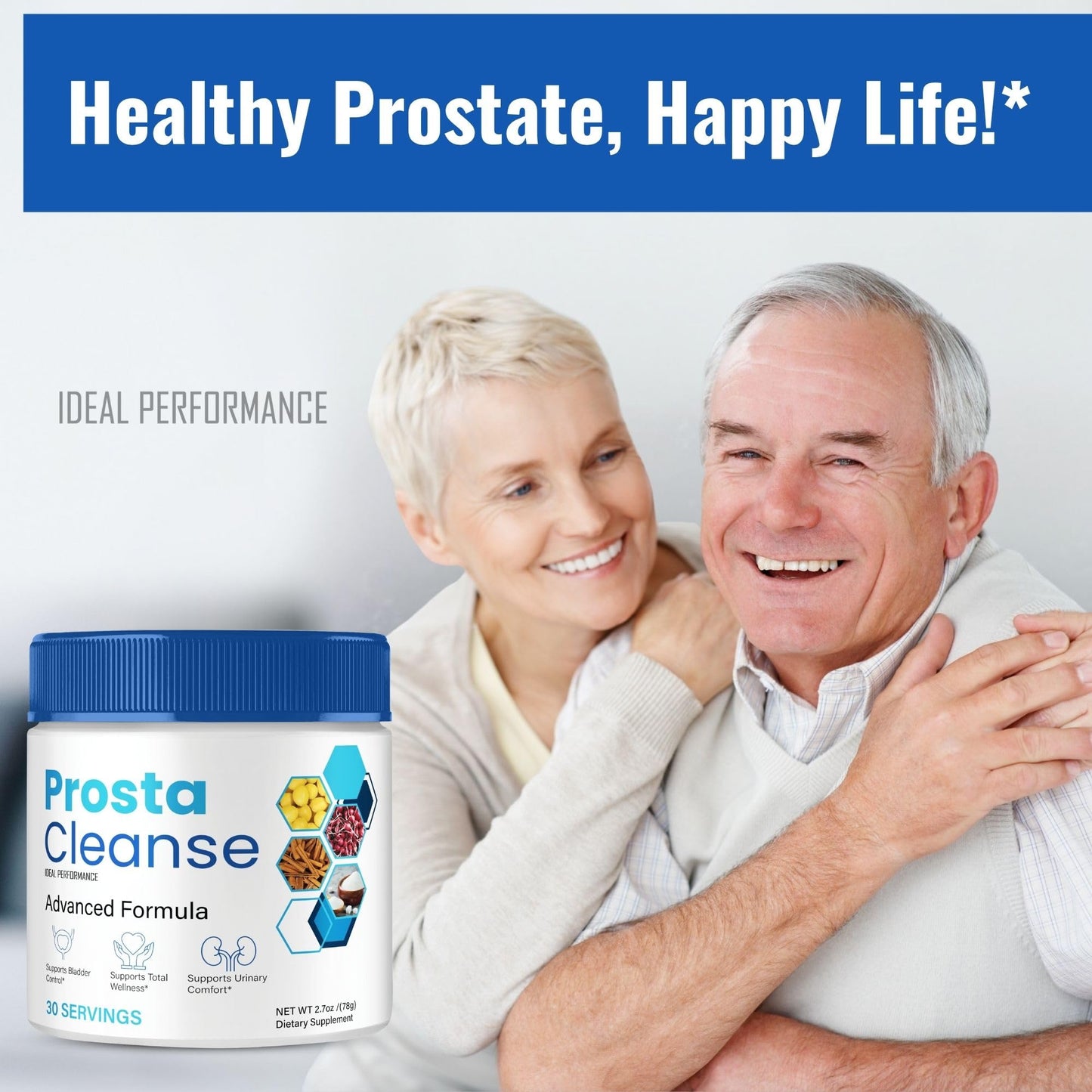 IDEAL PERFORMANCE Prosta Cleanse Powder 4 Pack