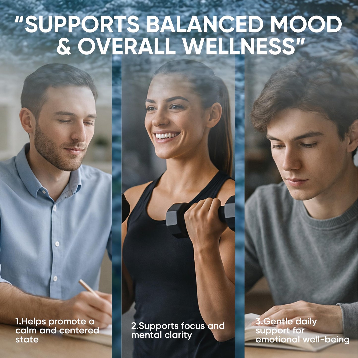 YOCMIPS Lithium Orotate 10mg Anxiety, Stress & Mood Support, 90 Capsules
