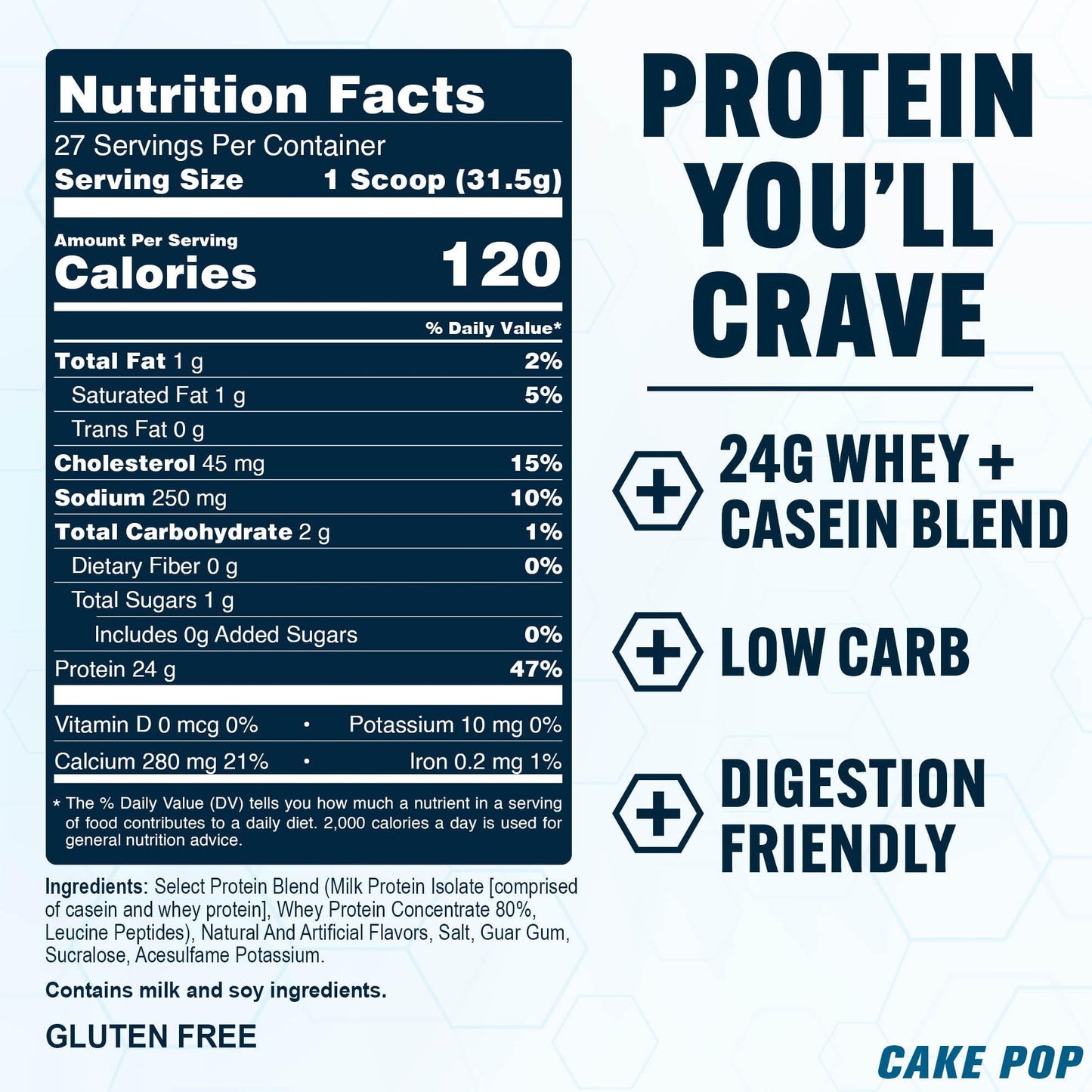 PEScience Select Protein Powder, Whey and Casein Blend, 30 Servings