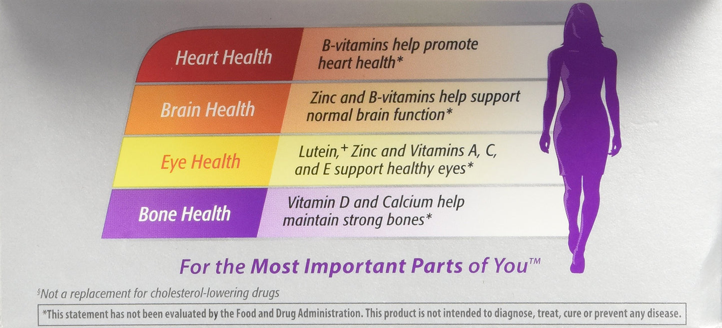 Centrum Silver Women Multivitamin / Multimineral Supplement Tablet, 100 Count