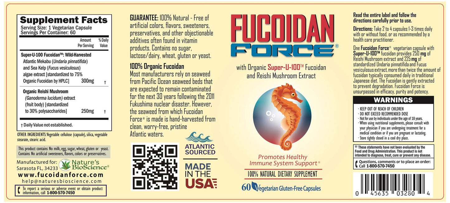 FUCOIDAN FORCE 360 Capsules