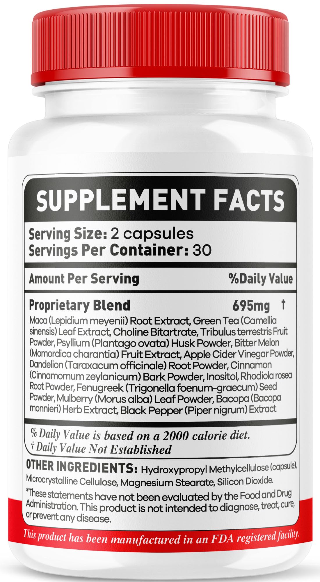 OVICIA GlucoCapsules Advanced Premium Formula 120 Capsules