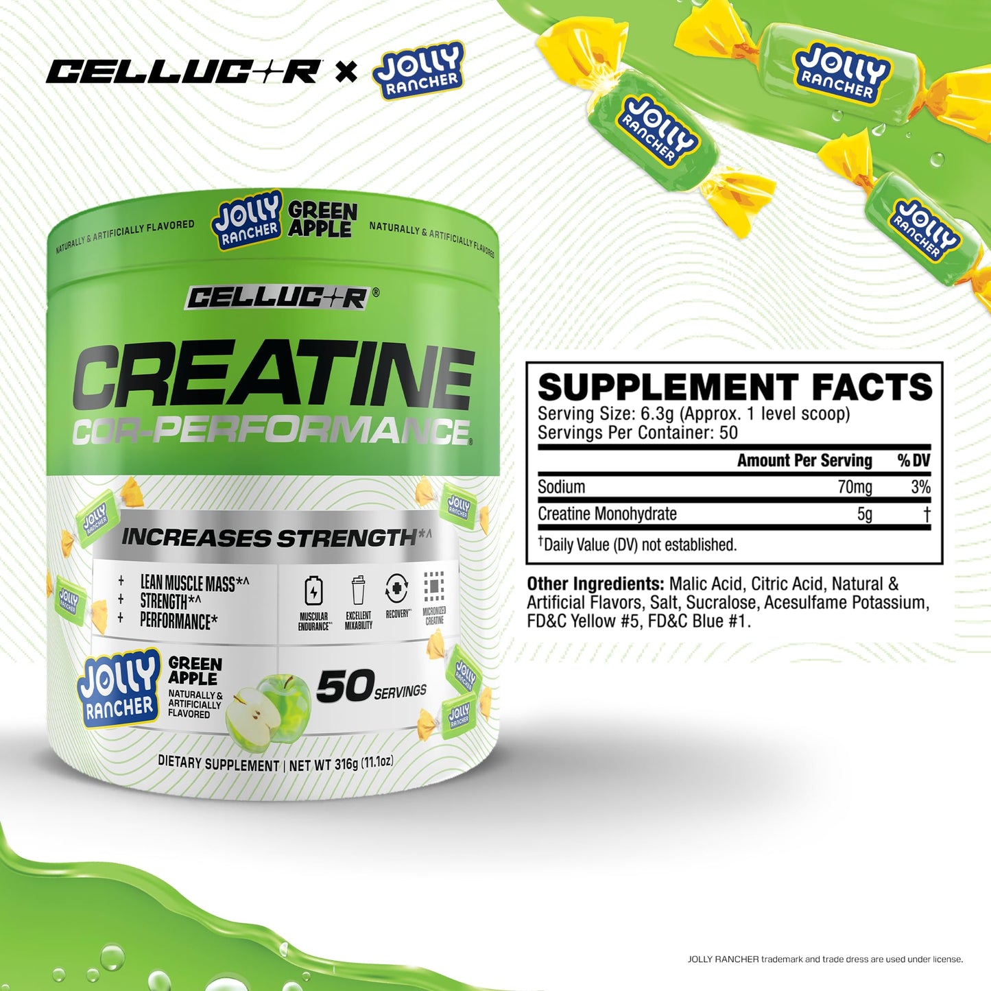Cellucor Creatine Powder 11 oz