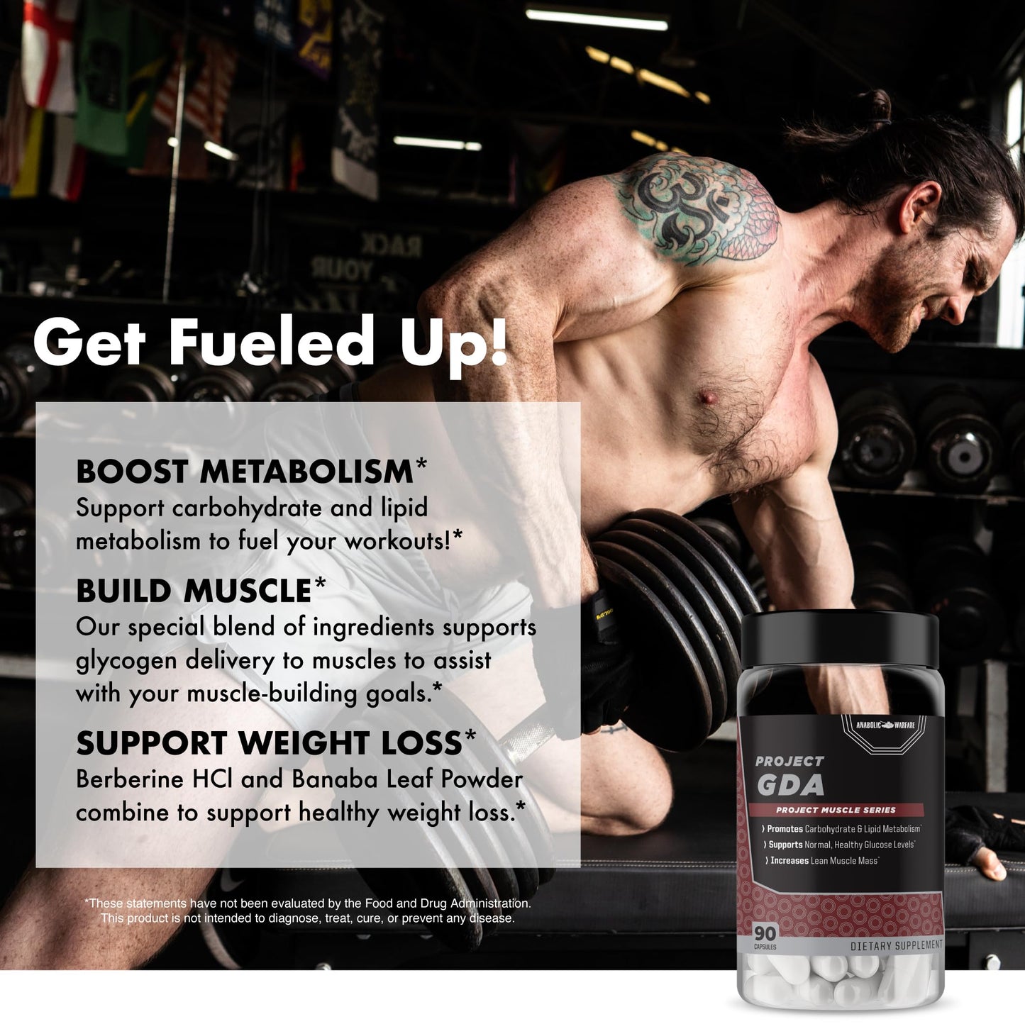 Anabolic Warfare Project GDA Capsule 90