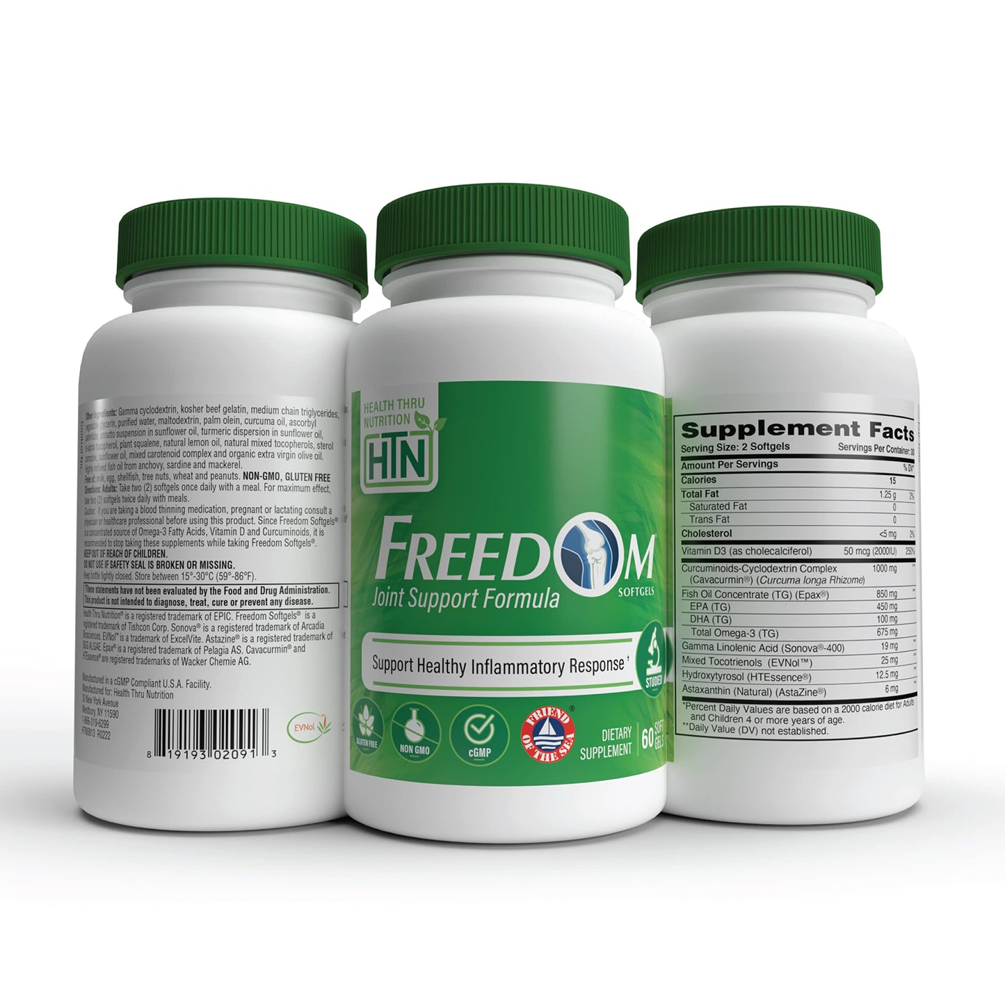 Health Thru Nutrition Freedom Complex Softgels 60 Count